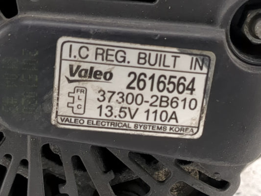 2016-2017 Kia Rio Alternator Replacement Generator Charging Assembly Engine OEM P/N:37300-2B610 2616564 Fits Fits 2016 2017 OEM Used Auto Parts