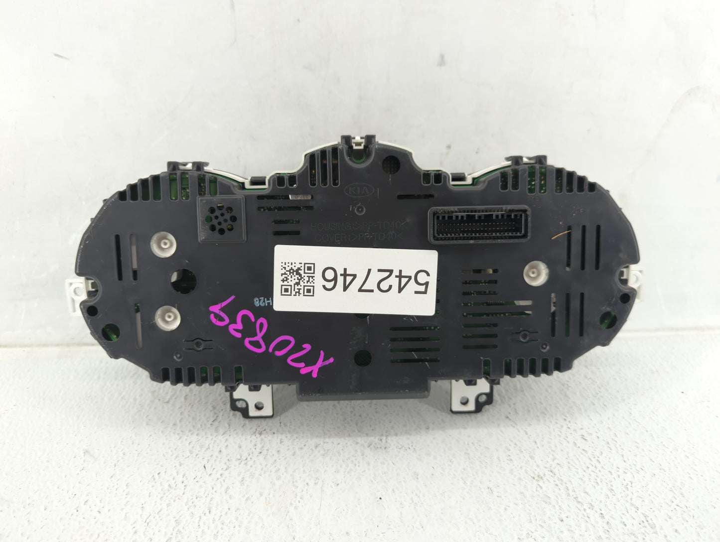2016-2017 Kia Rio Instrument Cluster Speedometer Gauges P/N:94024-1W770 Fits Fits 2016 2017 OEM Used Auto Parts - Oemusedaut