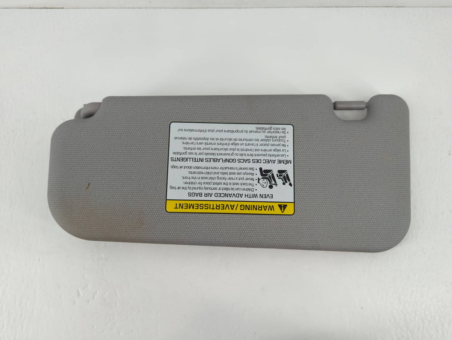 2012-2017 Kia Rio Sun Visor Shade Replacement Passenger Right Mirror Fits Fits 2012 2013 2014 2015 2016 2017 OEM Used Auto P