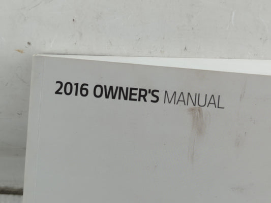2016 Kia Sorento Owners Manual Book Guide P/N:GXG5-EU58G OEM Used Auto Parts