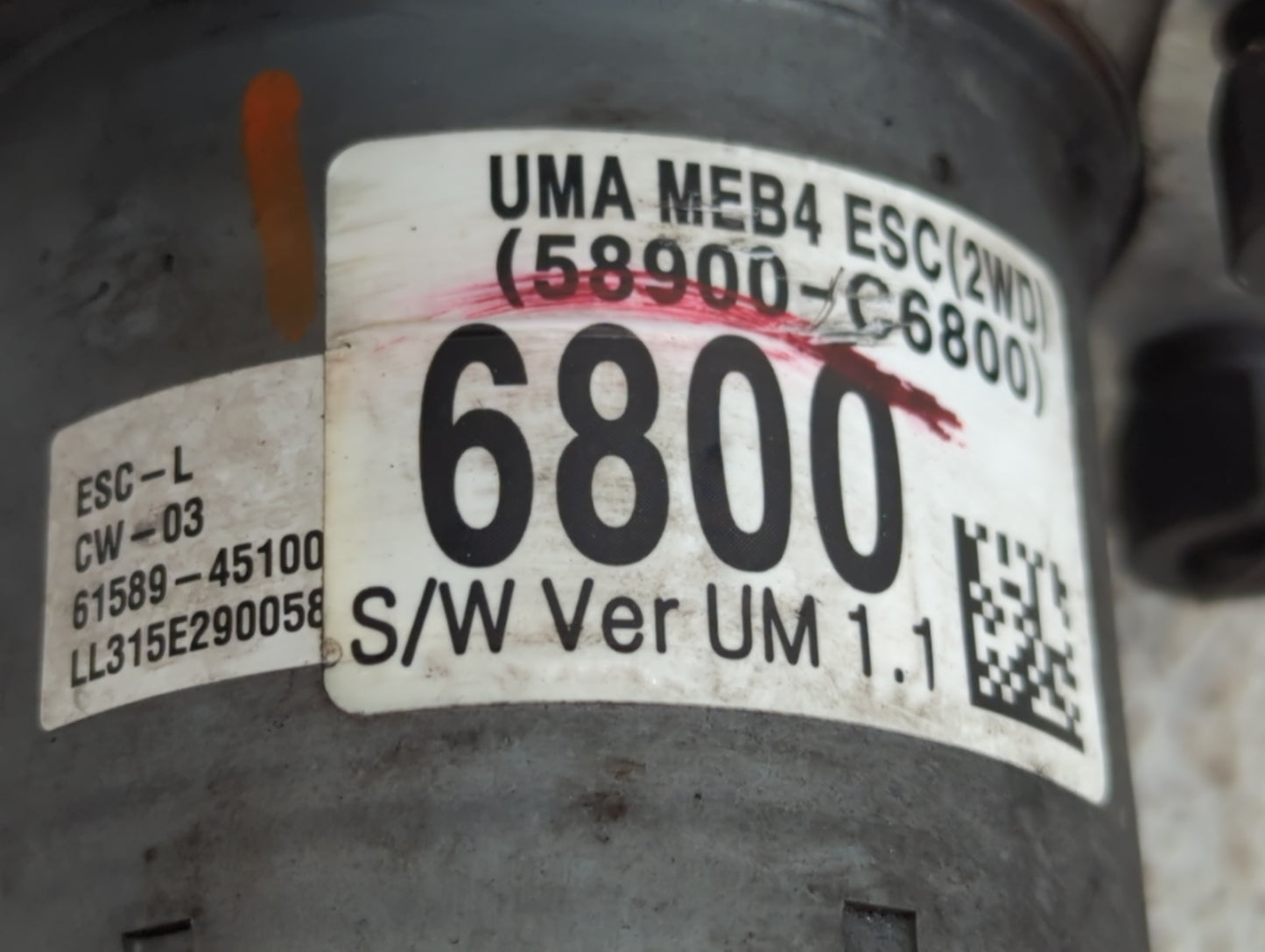 2016-2018 Kia Sorento ABS Pump Control Module Replacement P/N:58900-C6800 Fits Fits 2016 2017 2018 OEM Used Auto Parts - Oem