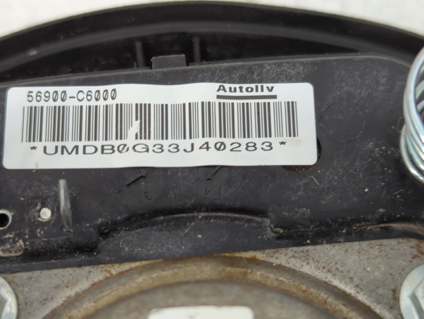 2016-2018 Kia Sorento Air Bag Driver Left Steering Wheel Mounted Fits Fits 2016 2017 2018 OEM Used Auto Parts - Oemusedautop