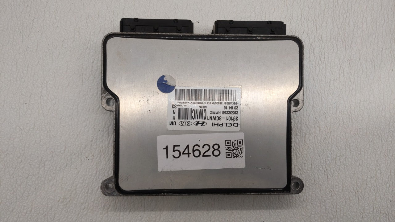 2016-2017 Kia Sorento PCM Engine Control Computer ECU ECM PCU OEM P/N:39101-3CWN0 39101-3CWN1 Fits Fits 2016 2017 OEM Used A
