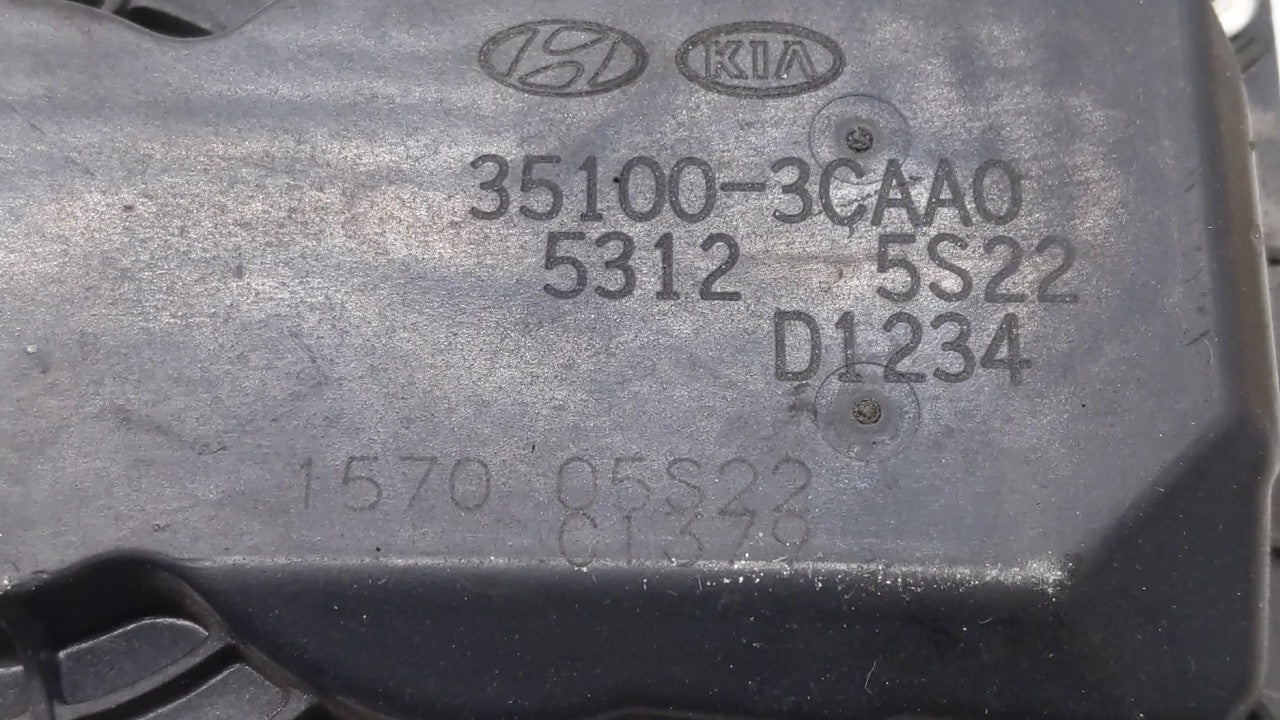 2014-2018 Kia Sorento Throttle Body P/N:5312 7S14 5310 4P18, 35100-3CAA0 Fits Fits 2012 2013 2014 2015 2016 2017 2018 OEM Us