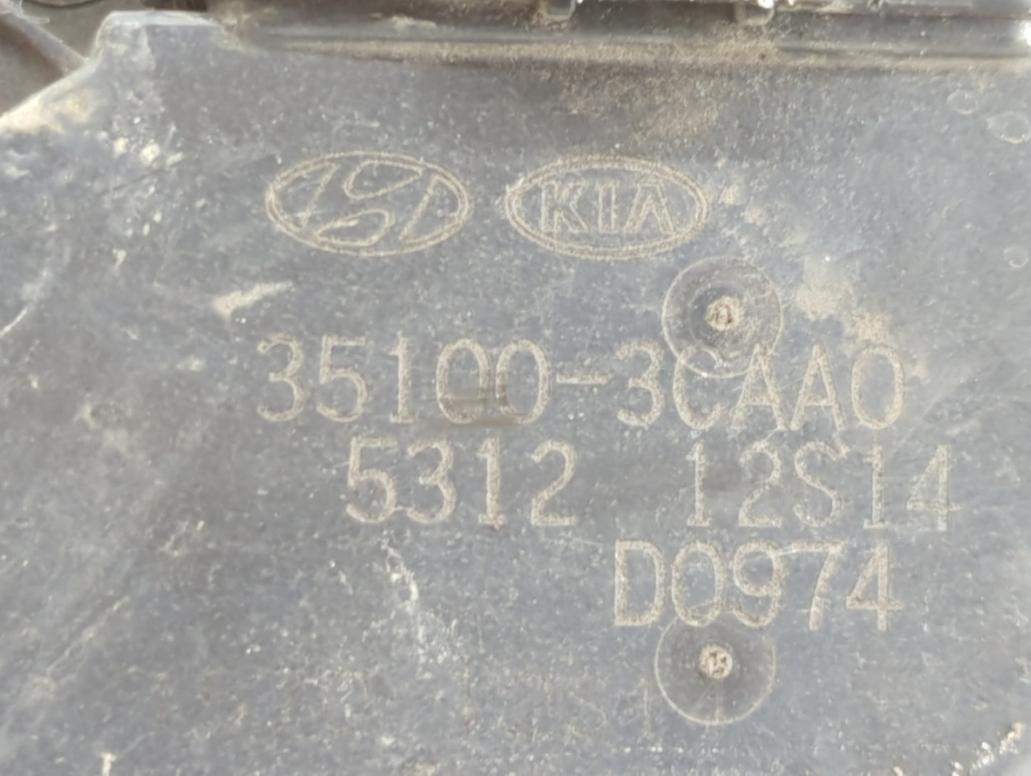 2014-2018 Kia Sorento Throttle Body P/N:5312 7S14 5310 4P18, 35100-3CAA0 Fits Fits 2012 2013 2014 2015 2016 2017 2018 OEM Us