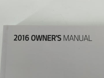 2016 Kia Sorento Owners Manual Book Guide P/N:GXG1-EC59FE OEM Used Auto Parts
