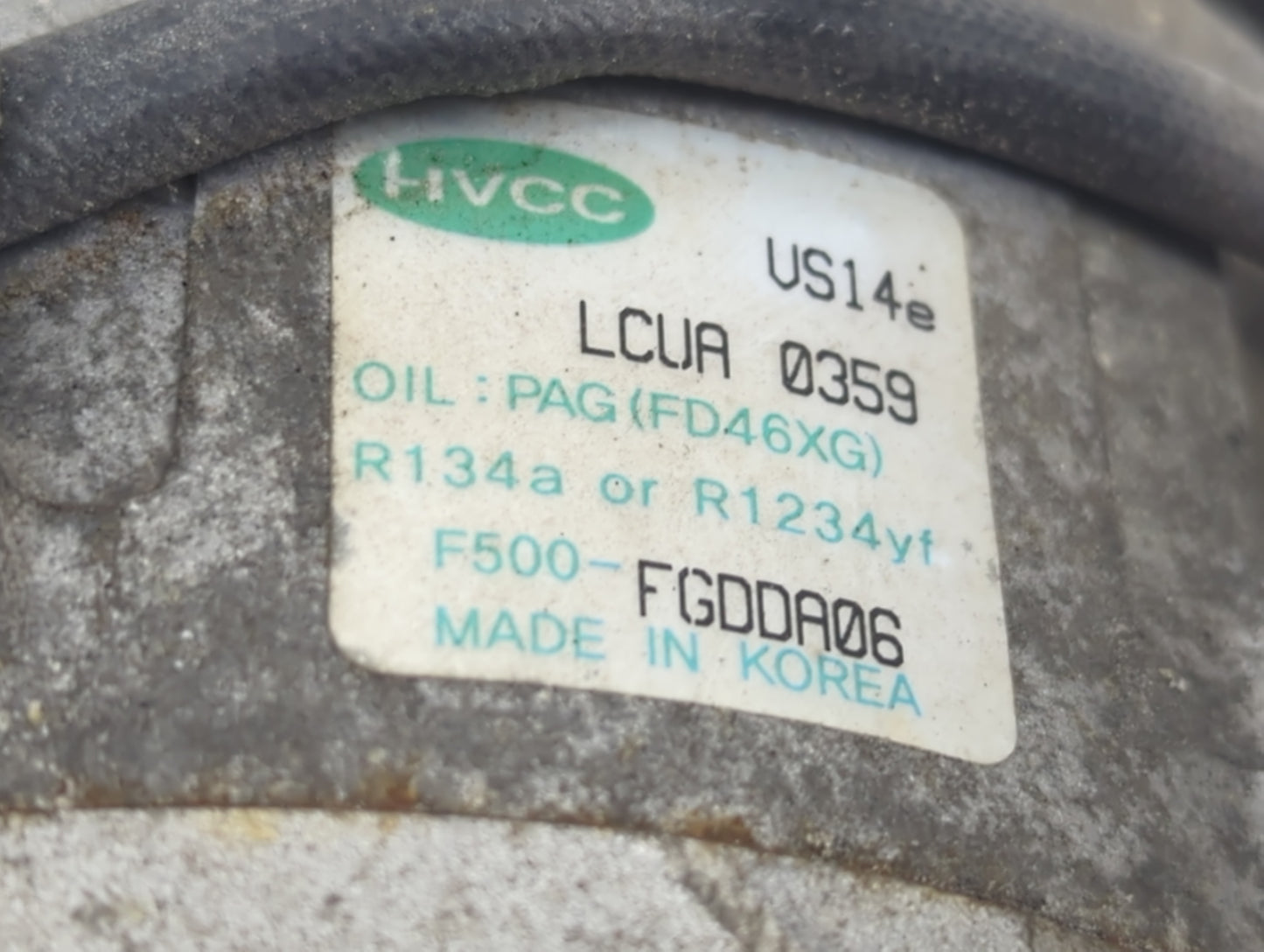 2014-2019 Kia Soul Air Conditioning A/c Ac Compressor Oem - Oemusedautoparts1.com