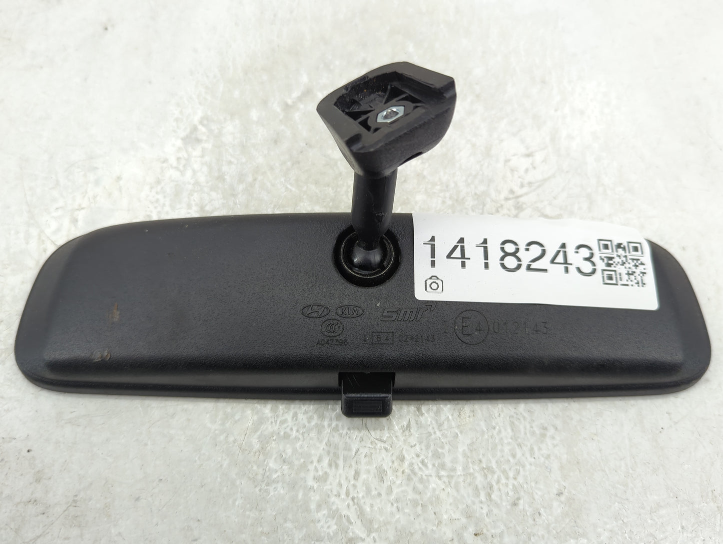 2010-2021 Kia Soul Interior Rear View Mirror Replacement OEM P/N:A047396 Fits OEM Used Auto Parts - Oemusedautoparts1.com