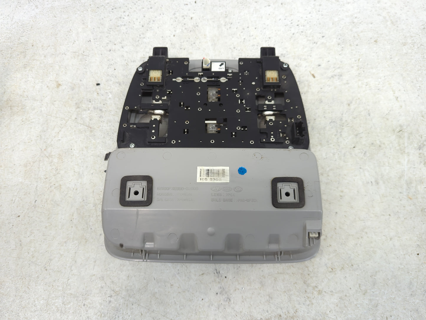 2014-2019 Kia Soul Overhead Roof Console 1430123 - Oemusedautoparts1.com