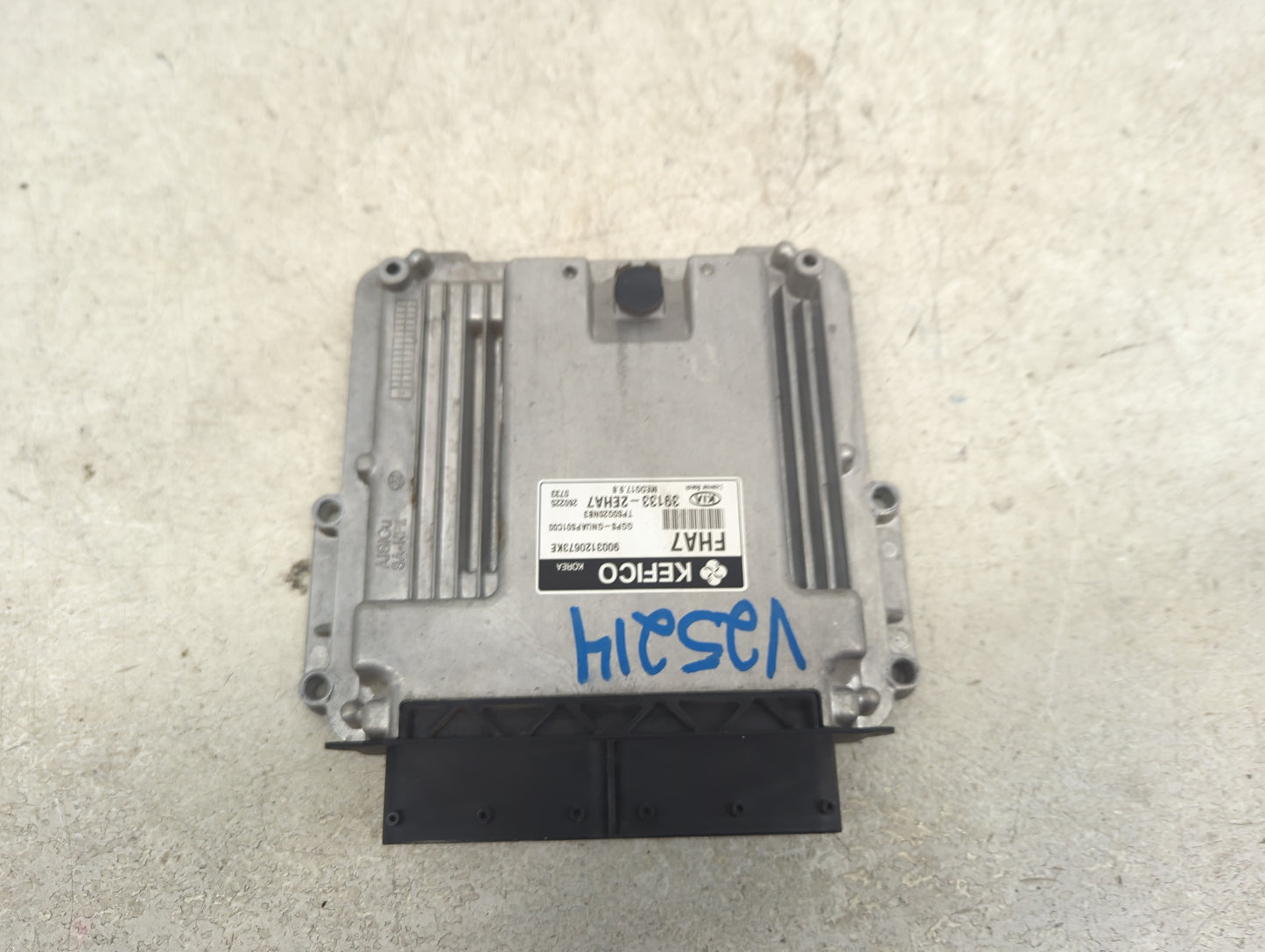 2016 Kia Soul PCM Engine Control Computer ECU ECM PCU OEM P/N:39133-2EHA7 9003120673KE, MEDG17.9.8 Fits OEM Used Auto Parts