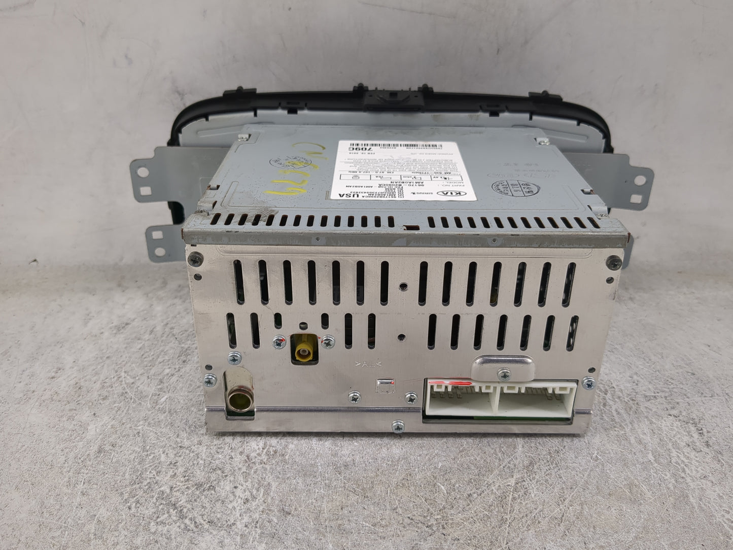 2014-2016 Kia Soul Radio AM FM Cd Player Receiver Replacement P/N:96170-B2090CA AM1A0B2AN, TQ8-AM1A0B2AN Fits Fits 2014 2015