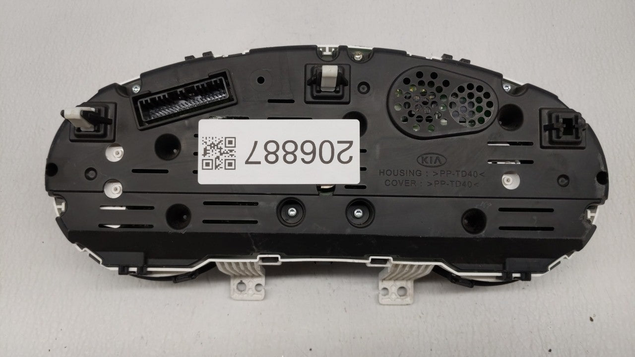 2016 Kia Soul Instrument Cluster Speedometer Gauges P/N:94006-B2600 Fits OEM Used Auto Parts - Oemusedautoparts1.com