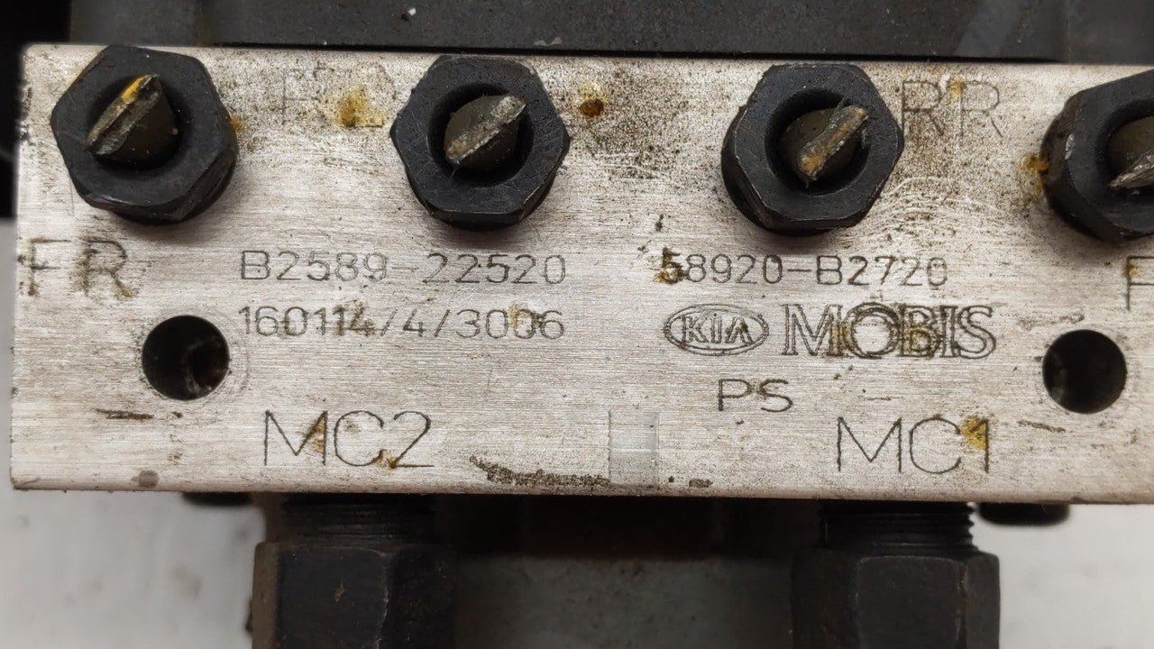 2016 Kia Soul ABS Pump Control Module Replacement P/N:58900-B2720 58920-B2720 Fits OEM Used Auto Parts - Oemusedautoparts1.c
