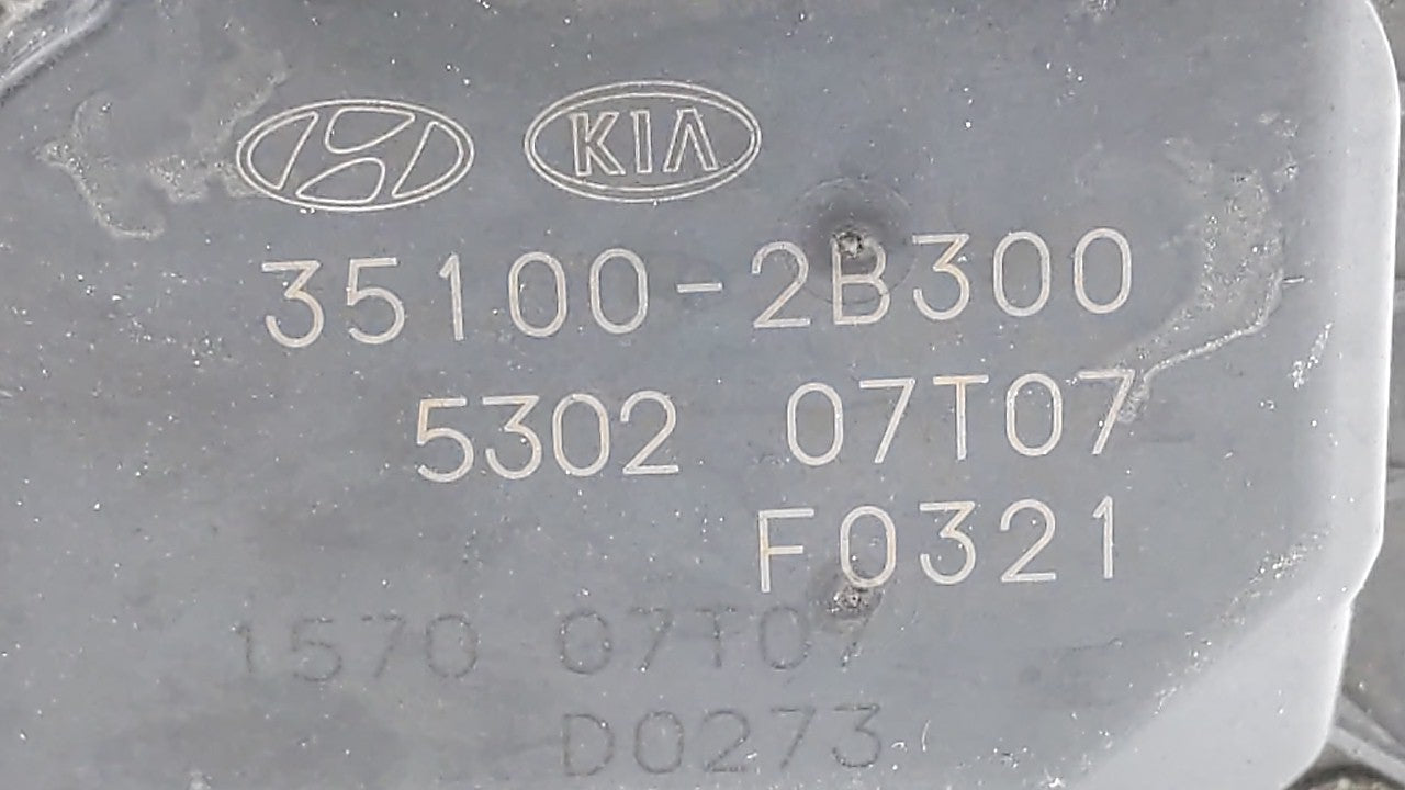 2012-2019 Kia Soul Throttle Body P/N:5302-1S02 35100-2B300 Fits Fits 2012 2013 2014 2015 2016 2017 2018 2019 OEM Used Auto P