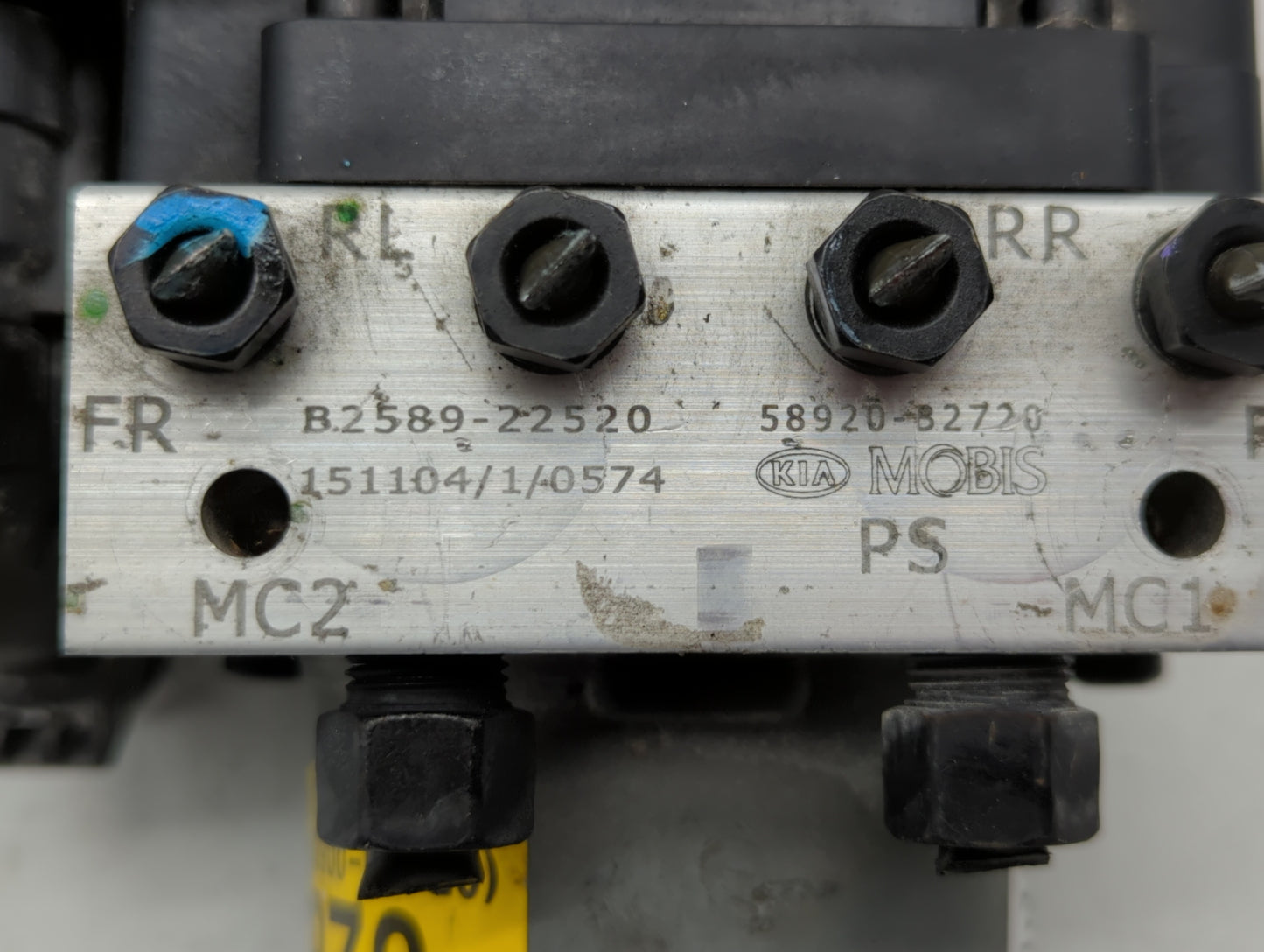 2016 Kia Soul ABS Pump Control Module Replacement P/N:58900-B2720 58920-B2720 Fits OEM Used Auto Parts - Oemusedautoparts1.c