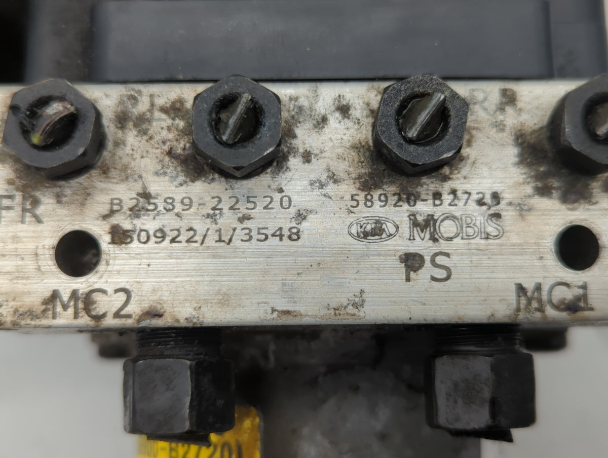 2016 Kia Soul Anti-Lock Brake ABS Pump Module Actuator OEM P/N:58900-B2720 58920-B2720 Fits OEM Used Auto Parts - Oemusedaut