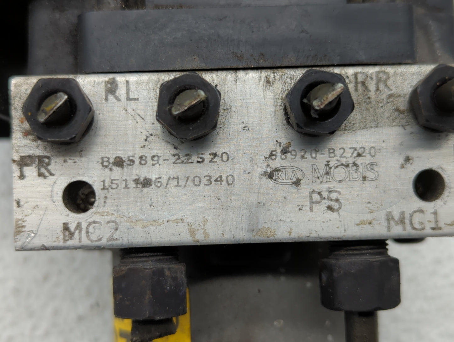 2016 Kia Soul ABS Pump Control Module Replacement P/N:58900-B2720 58920-B2720 Fits OEM Used Auto Parts - Oemusedautoparts1.c