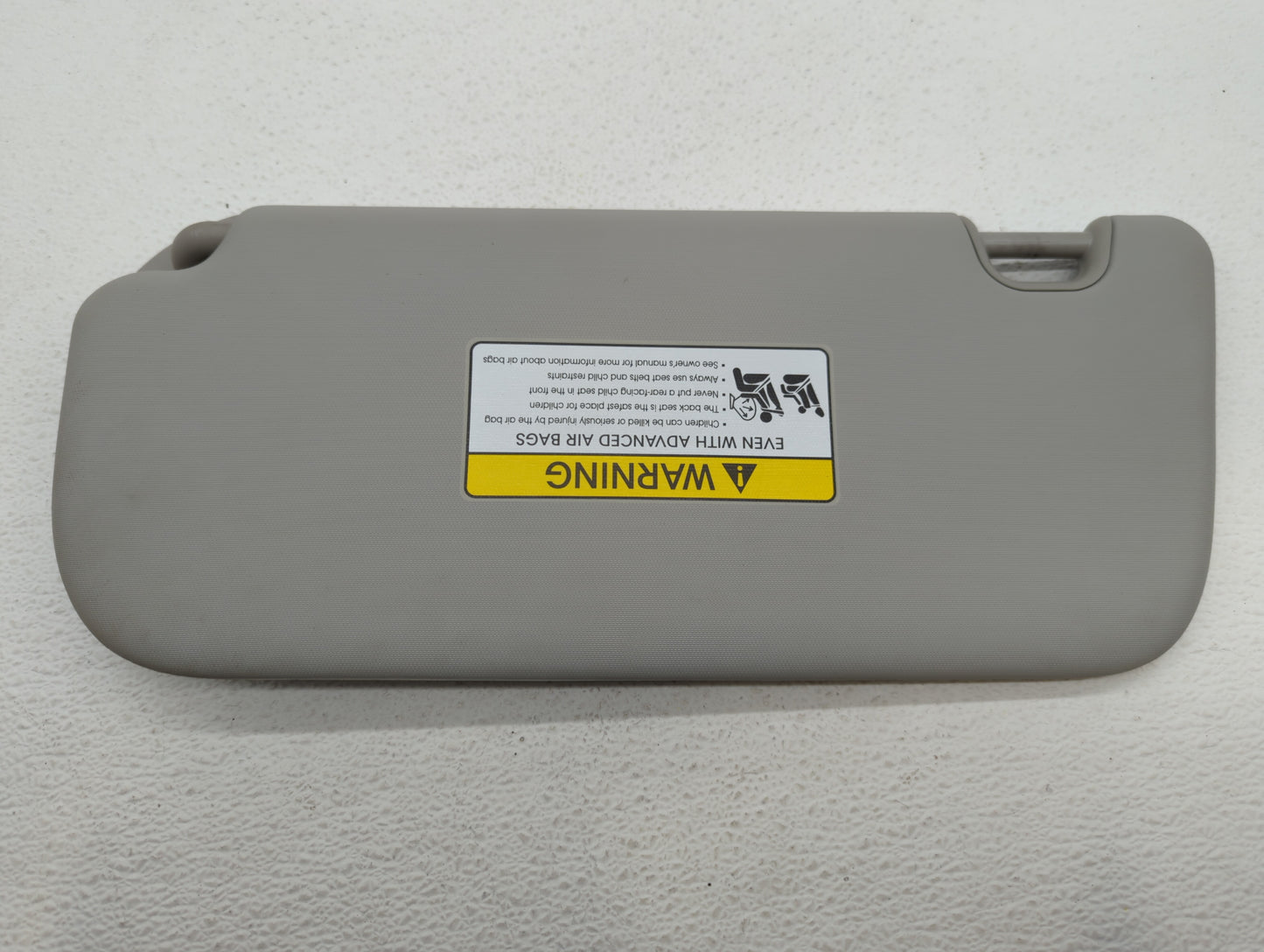 2014-2019 Kia Soul Sun Visor Shade Replacement Passenger Right Mirror Fits Fits 2014 2015 2016 2017 2018 2019 OEM Used Auto