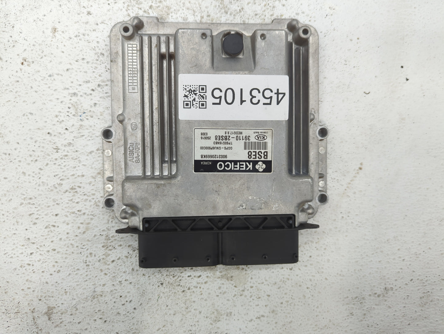 2016 Kia Soul PCM Engine Control Computer ECU ECM PCU OEM P/N:39110-2BSG3 39110-2BSE8 Fits OEM Used Auto Parts - Oemusedauto