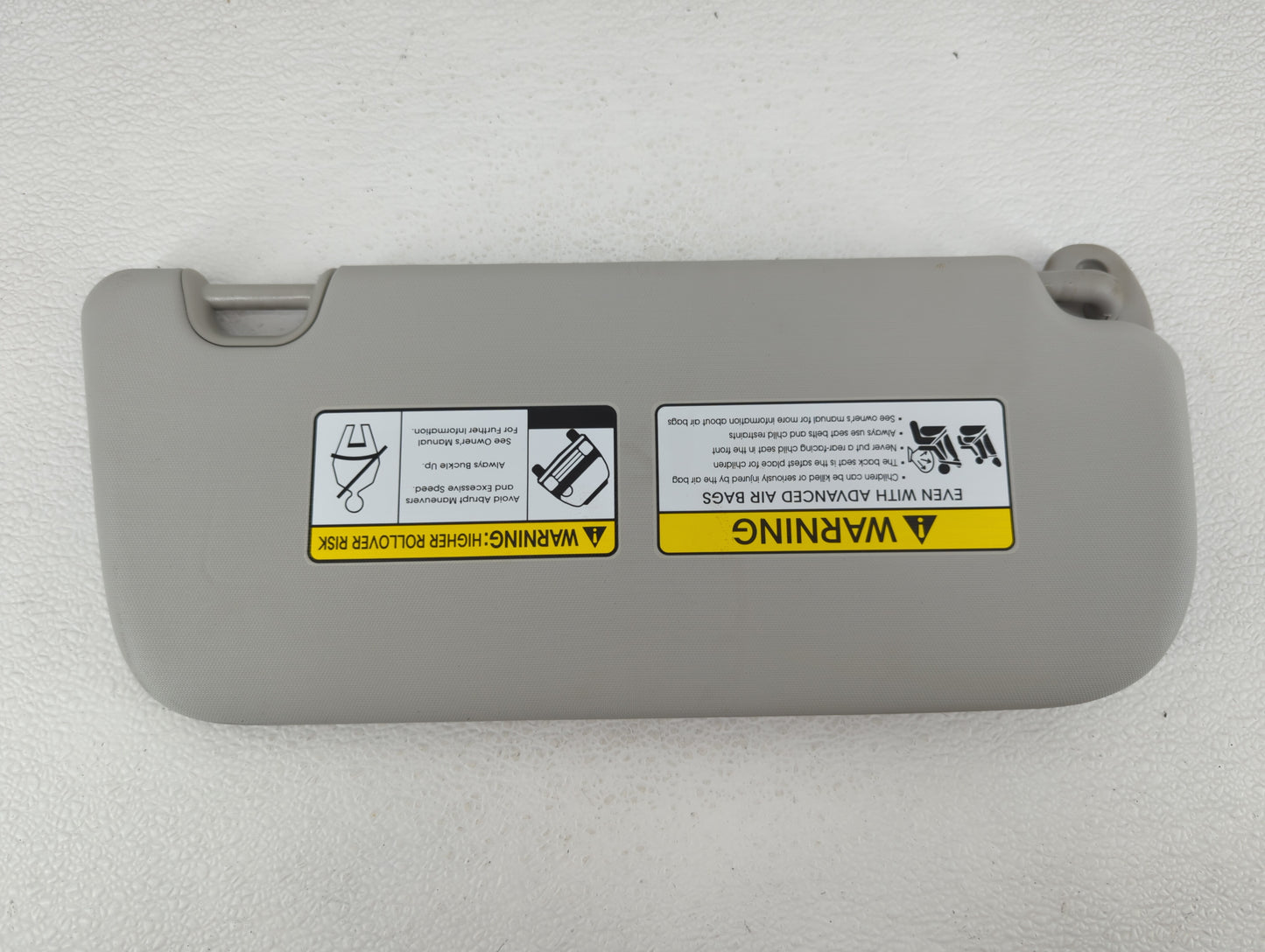 2014-2019 Kia Soul Sun Visor Shade Replacement Driver Left Mirror Fits Fits 2014 2015 2016 2017 2018 2019 OEM Used Auto Part