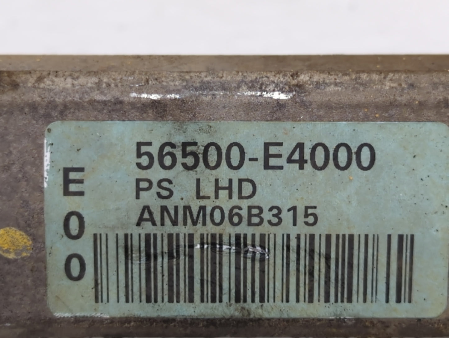 2016 Kia Soul Rack and Pinion Steering Gear P/N:56500-E4000 Fits OEM Used Auto Parts - Oemusedautoparts1.com