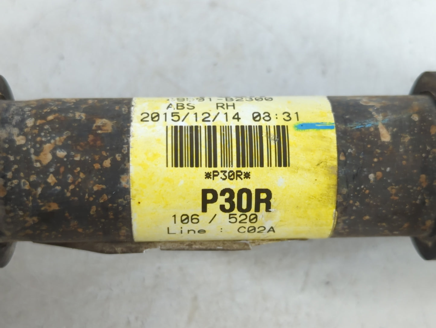 2014-2019 Kia Soul Axle Shaft Rear Passenger Cv C/v - Oemusedautoparts1.com