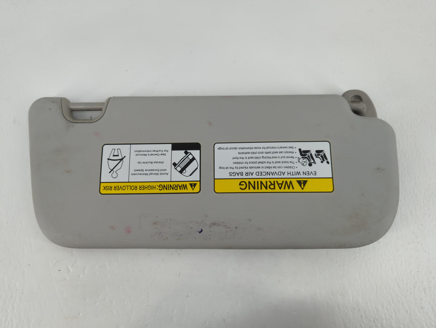 2014-2019 Kia Soul Sun Visor Shade Replacement Driver Left Mirror Fits Fits 2014 2015 2016 2017 2018 2019 OEM Used Auto Part