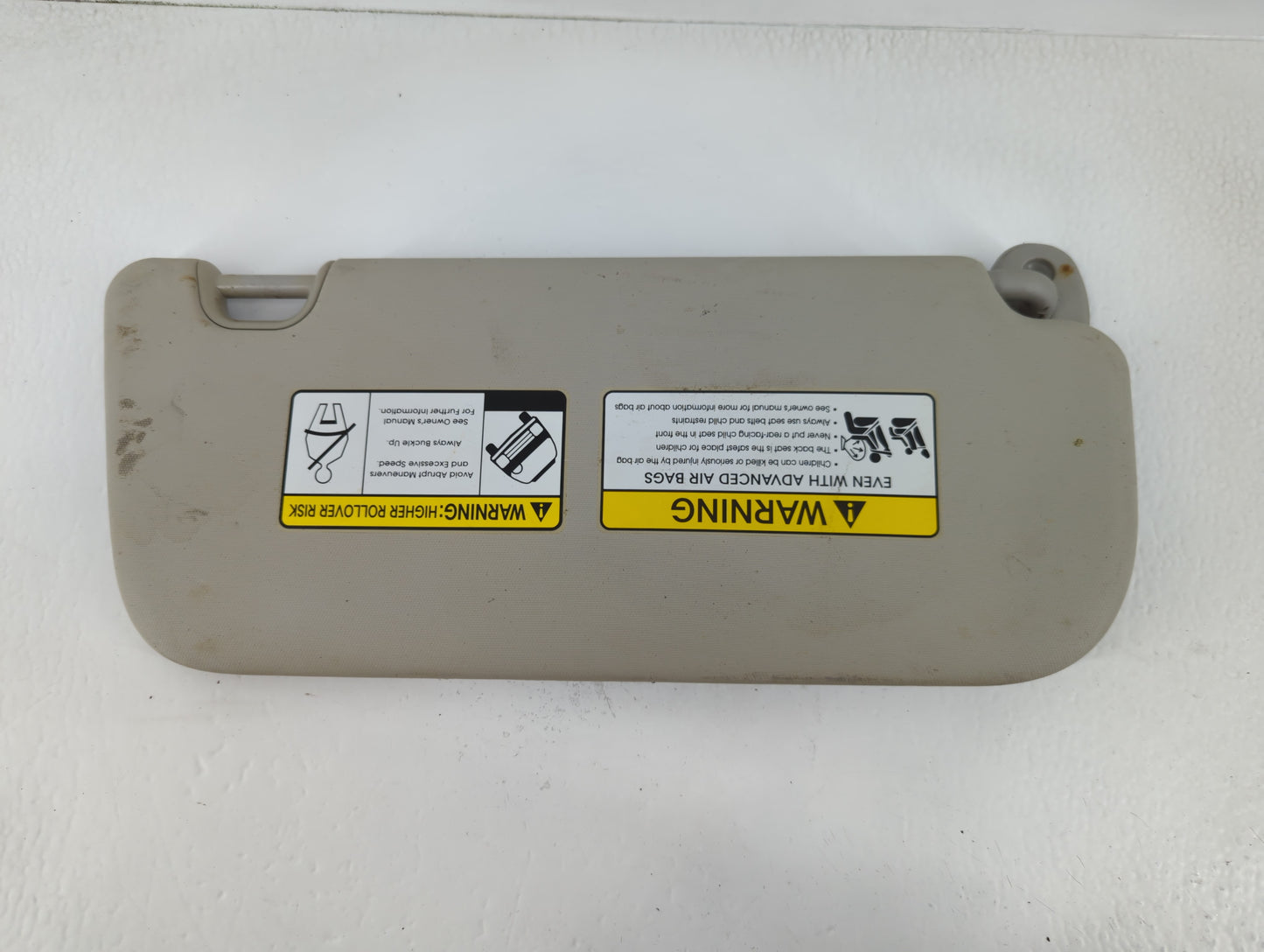 2014-2019 Kia Soul Sun Visor Shade Replacement Passenger Right Mirror Fits Fits 2014 2015 2016 2017 2018 2019 OEM Used Auto