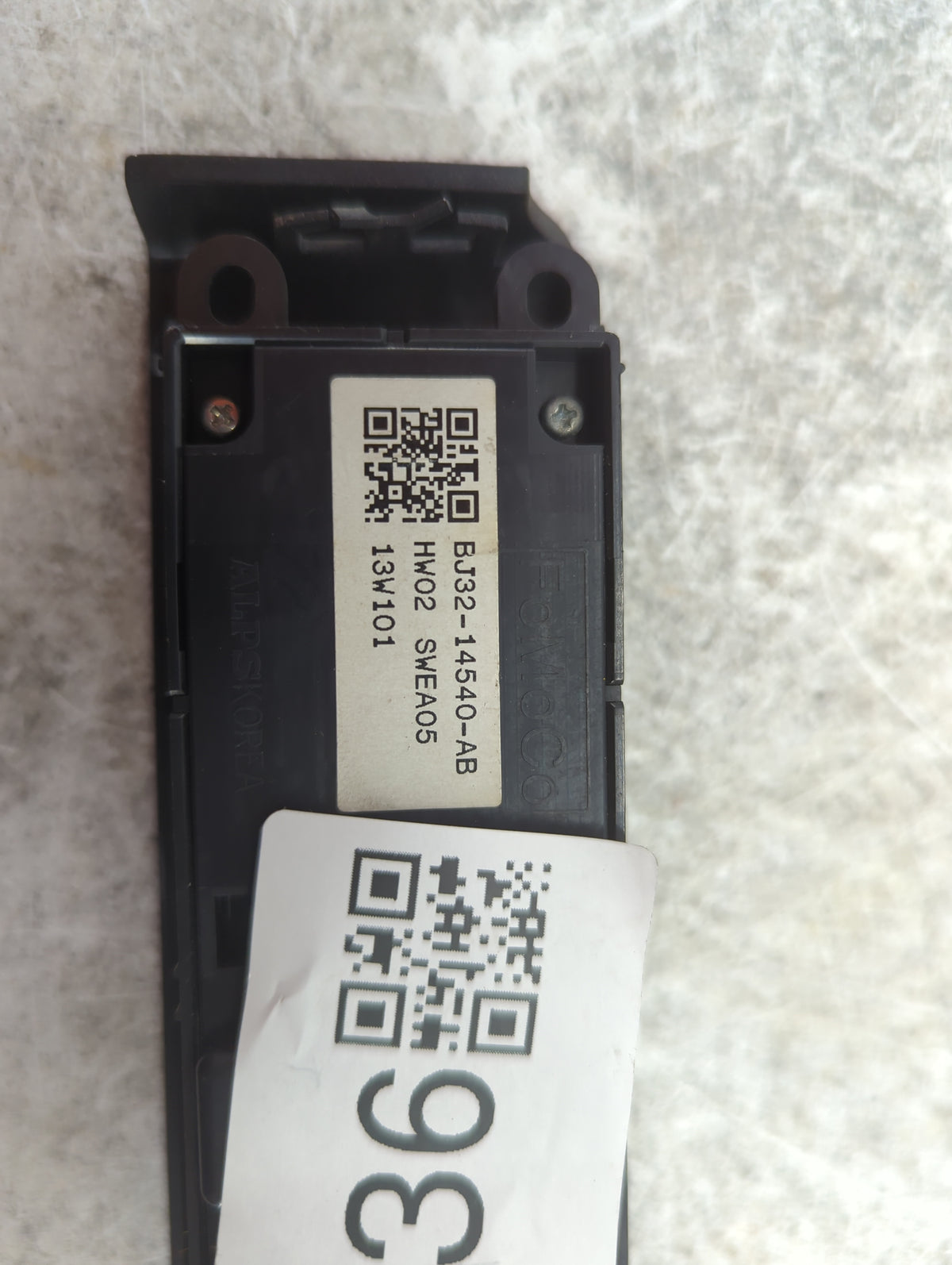 2016 Land Rover Evoque Master Power Window Switch Replacement Driver Side Left P/N:BJ32-14540-AB Fits OEM Used Auto Parts -