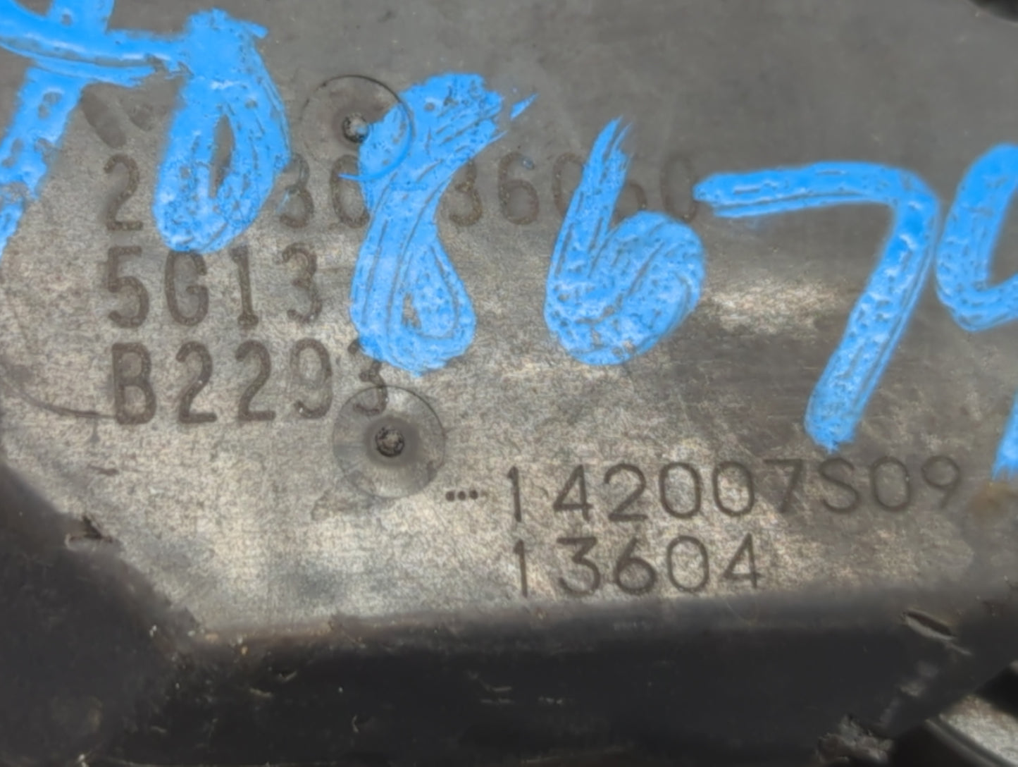 2016-2017 Lexus Is200t Throttle Body P/N:142007S09 Fits Fits 2016 2017 2018 2019 OEM Used Auto Parts - Oemusedautoparts1.com