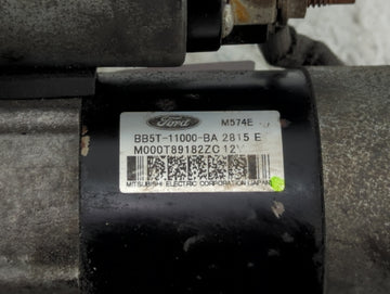 2015-2019 Lincoln Mkc Car Starter Motor Solenoid OEM P/N:BB5T-11000-BA Fits Fits 2012 2013 2014 2015 2016 2017 2018 2019 2020 OEM Used Auto Parts