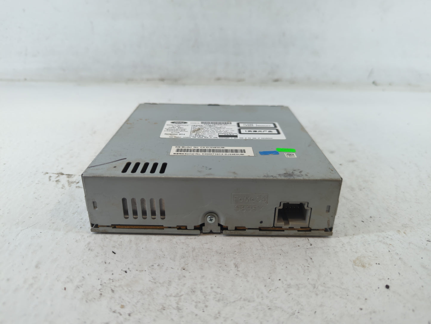 2015-2016 Lincoln Mkz Radio AM FM Cd Player Receiver Replacement P/N:FP5T-18C830-AC Fits Fits 2015 2016 OEM Used Auto Parts