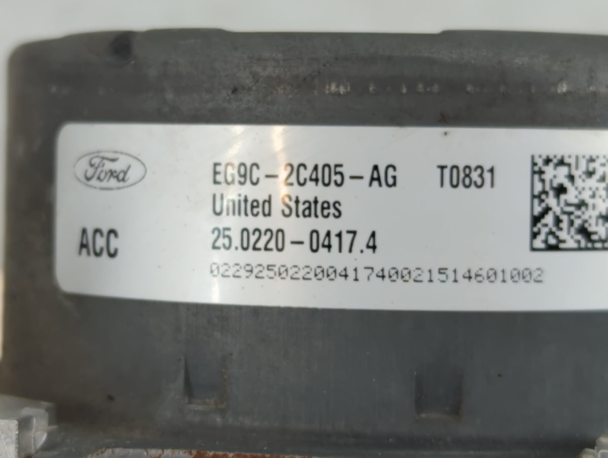 2014-2016 Lincoln Mkz Anti-Lock Brake ABS Pump Module Actuator OEM P/N:EG9C-2C405-AG Fits Fits 2014 2015 2016 OEM Used Auto
