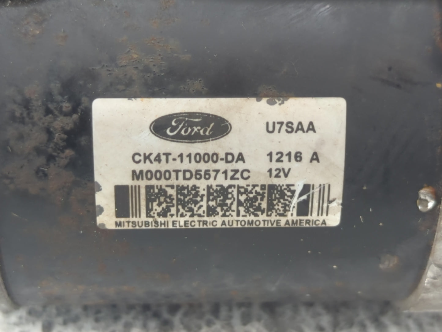 2016 Lincoln Navigator Car Starter Motor Solenoid OEM P/N:CK4T-11000-DA Fits OEM Used Auto Parts - Oemusedautoparts1.com