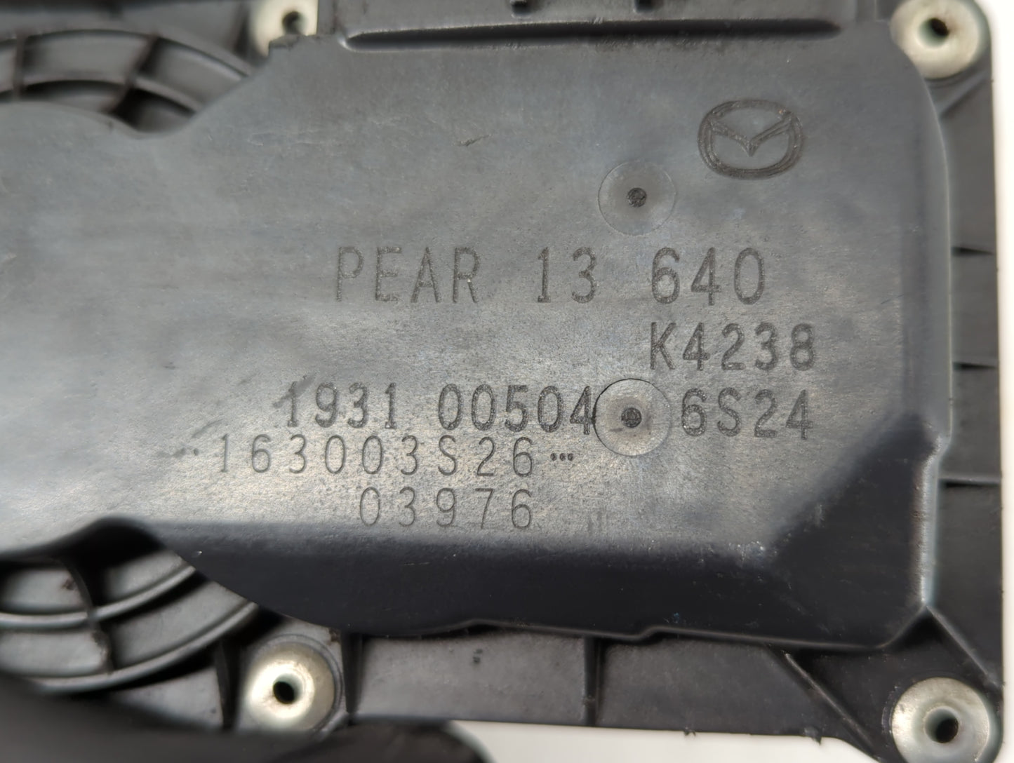 2012-2018 Mazda 3 Throttle Body P/N:1931 00504 Fits Fits 2012 2013 2014 2015 2016 2017 2018 OEM Used Auto Parts - Oemusedaut