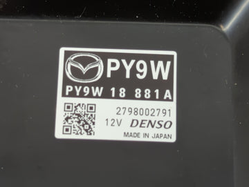 2014-2016 Mazda 6 PCM Engine Control Computer ECU ECM PCU OEM P/N:PYAE 18 8K2B PY9W 18 881 Fits Fits 2014 2015 2016 OEM Used Auto Parts