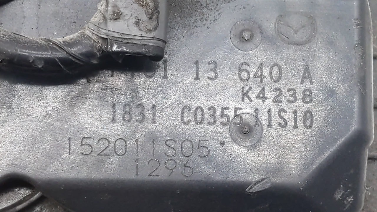 2014 Mazda 6 Throttle Body P/N:PY01 13 640 A Fits OEM Used Auto Parts - Oemusedautoparts1.com