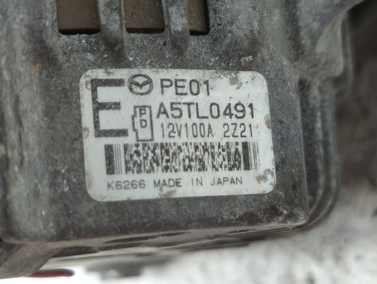 2014 Mazda 6 Alternator Replacement Generator Charging Assembly Engine OEM P/N:PEDD A5TL0491 P53N A5T J0591 AX Fits Fits 2013 OEM Used Auto Parts
