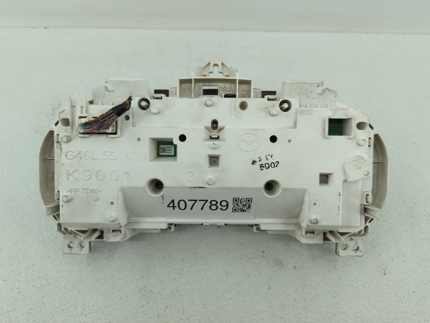 2014 Mazda 6 Instrument Cluster Speedometer Gauges P/N:GJR9D KD4555430, G46L55430, GLK2D Fits OEM Used Auto Parts - Oemuseda