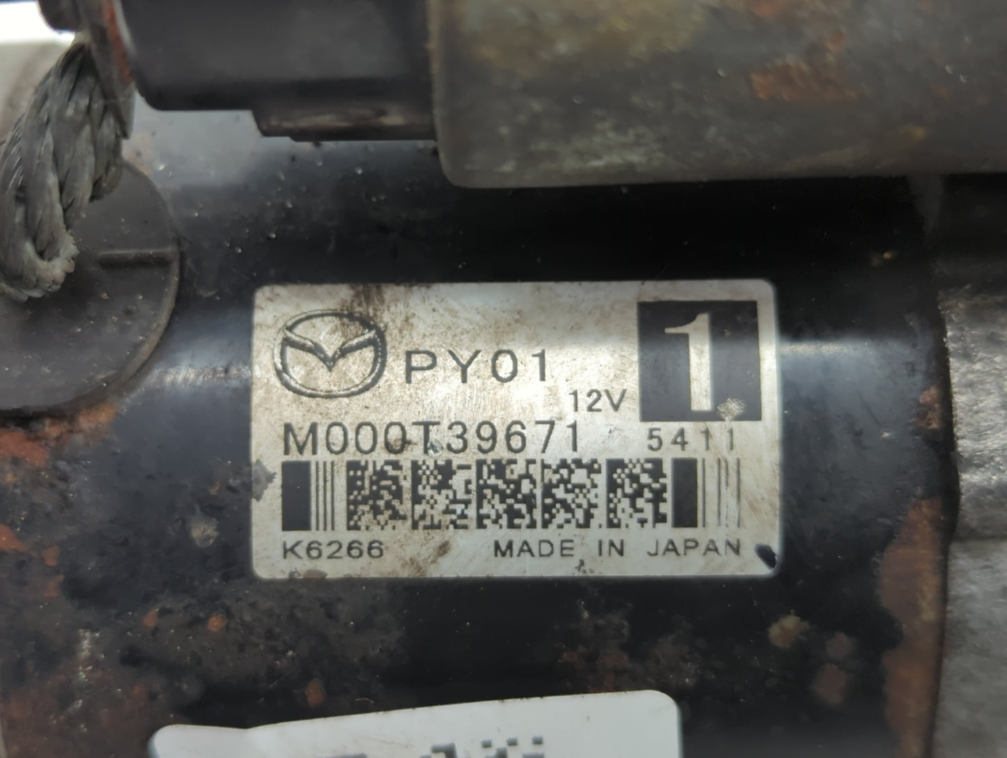 2014-2021 Mazda 6 Car Starter Motor Solenoid OEM P/N:M000T39671 Fits Fits 2014 2015 2016 2017 2018 2019 2020 2021 2022 OEM U