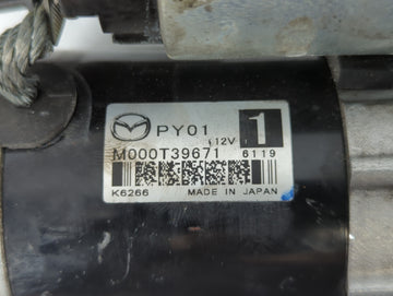 2014-2021 Mazda 6 Car Starter Motor Solenoid OEM P/N:PY01 M000T39671 Fits Fits 2014 2015 2016 2017 2018 2019 2020 2021 2022 OEM Used Auto Parts
