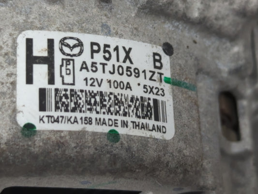 2016 Mazda Cx-3 Alternator Replacement Generator Charging Assembly Engine OEM P/N:A5TJ0591ZT P31H-A5TJ-0591, P53N-A5TJ-0591AX Fits OEM Used Auto Parts