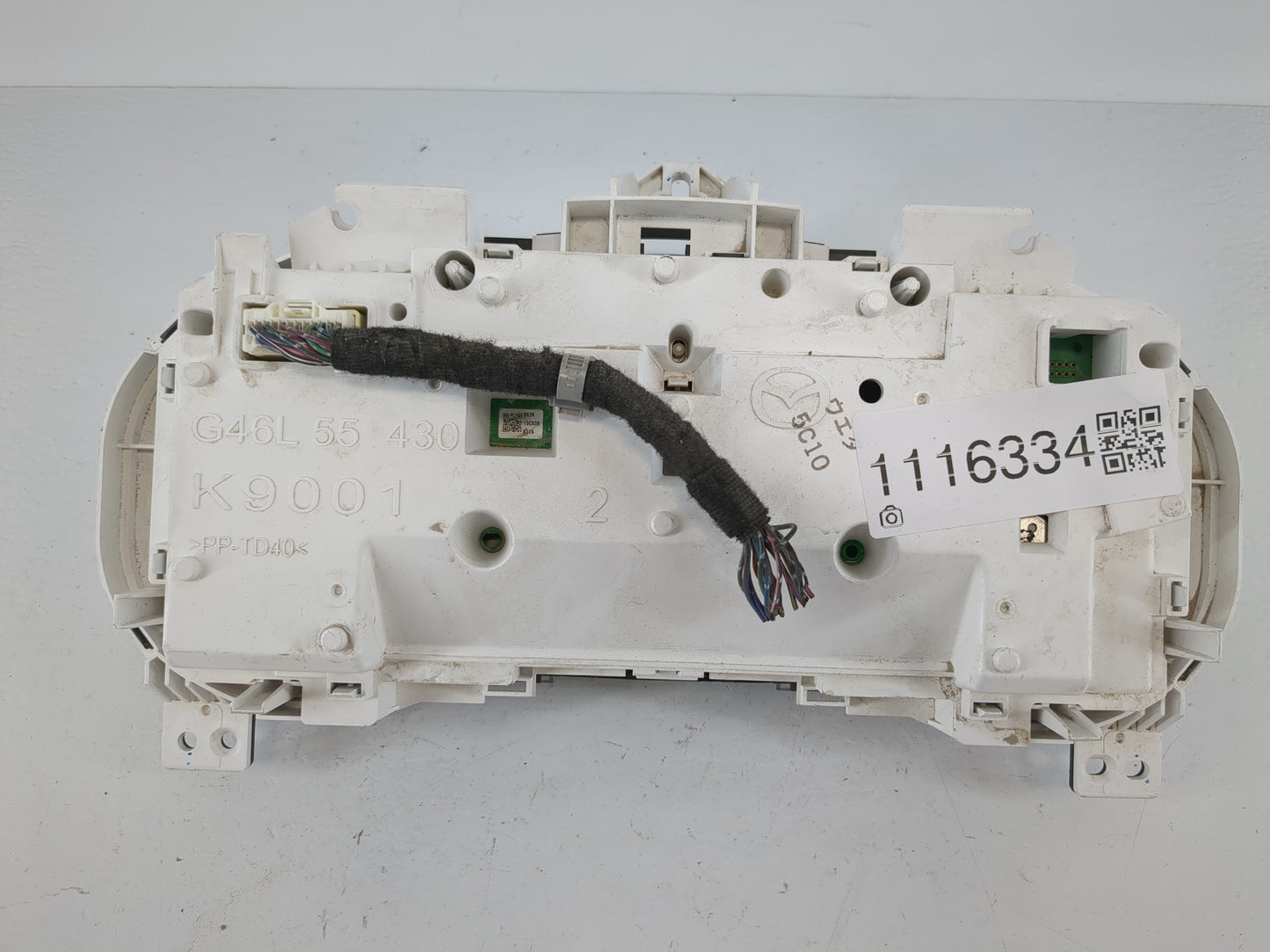 2016 Mazda Cx-5 Instrument Cluster Speedometer Gauges P/N:G46L 55 430 Fits OEM Used Auto Parts - Oemusedautoparts1.com