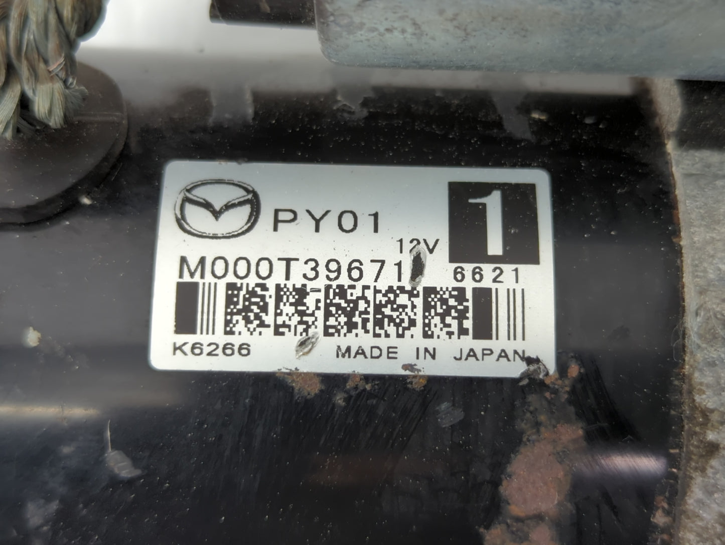 2014-2022 Mazda Cx-5 Car Starter Motor Solenoid OEM P/N:M000T39671 Fits Fits 2014 2015 2016 2017 2018 2019 2020 2021 2022 OE