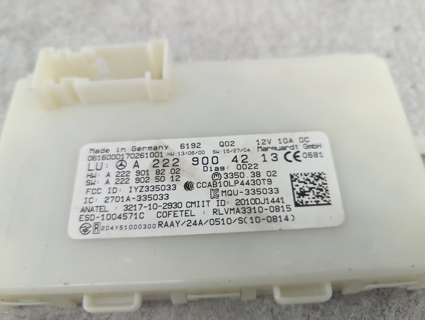 Mercedes-benz C-class Locking Control Module - Oemusedautoparts1.com
