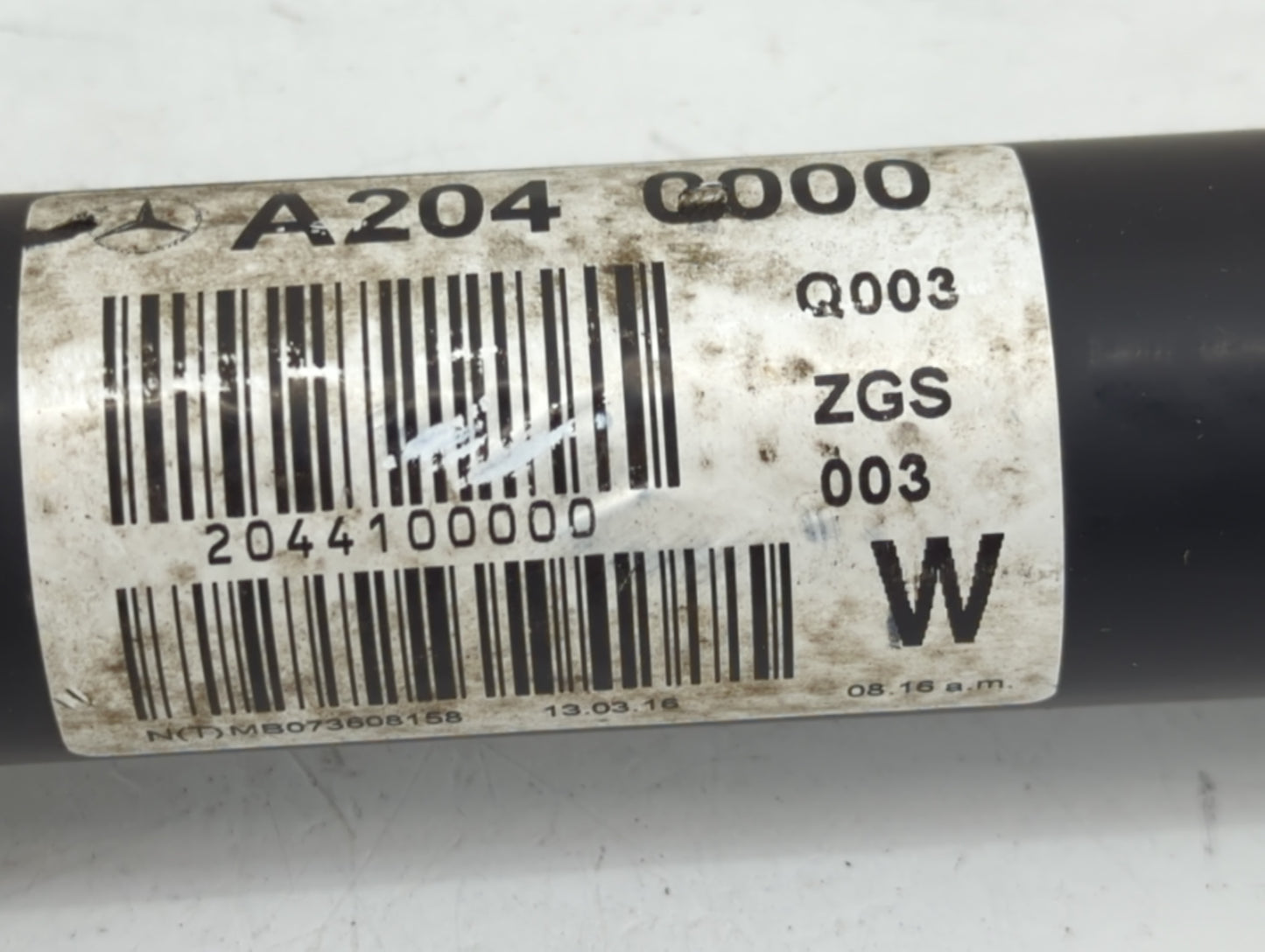 2015-2017 Mercedes-benz C300 Front Driveshaft Oem - Oemusedautoparts1.com