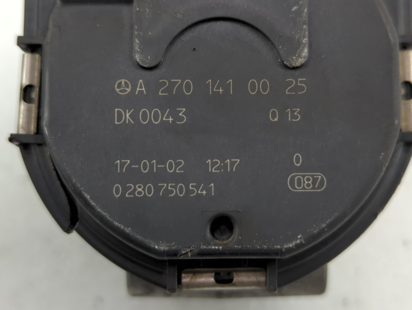 2015-2018 Mercedes-Benz C300 Throttle Body P/N:A 270 141 00 25 2701410025 Fits Fits 2013 2014 2015 2016 2017 2018 2019 2020