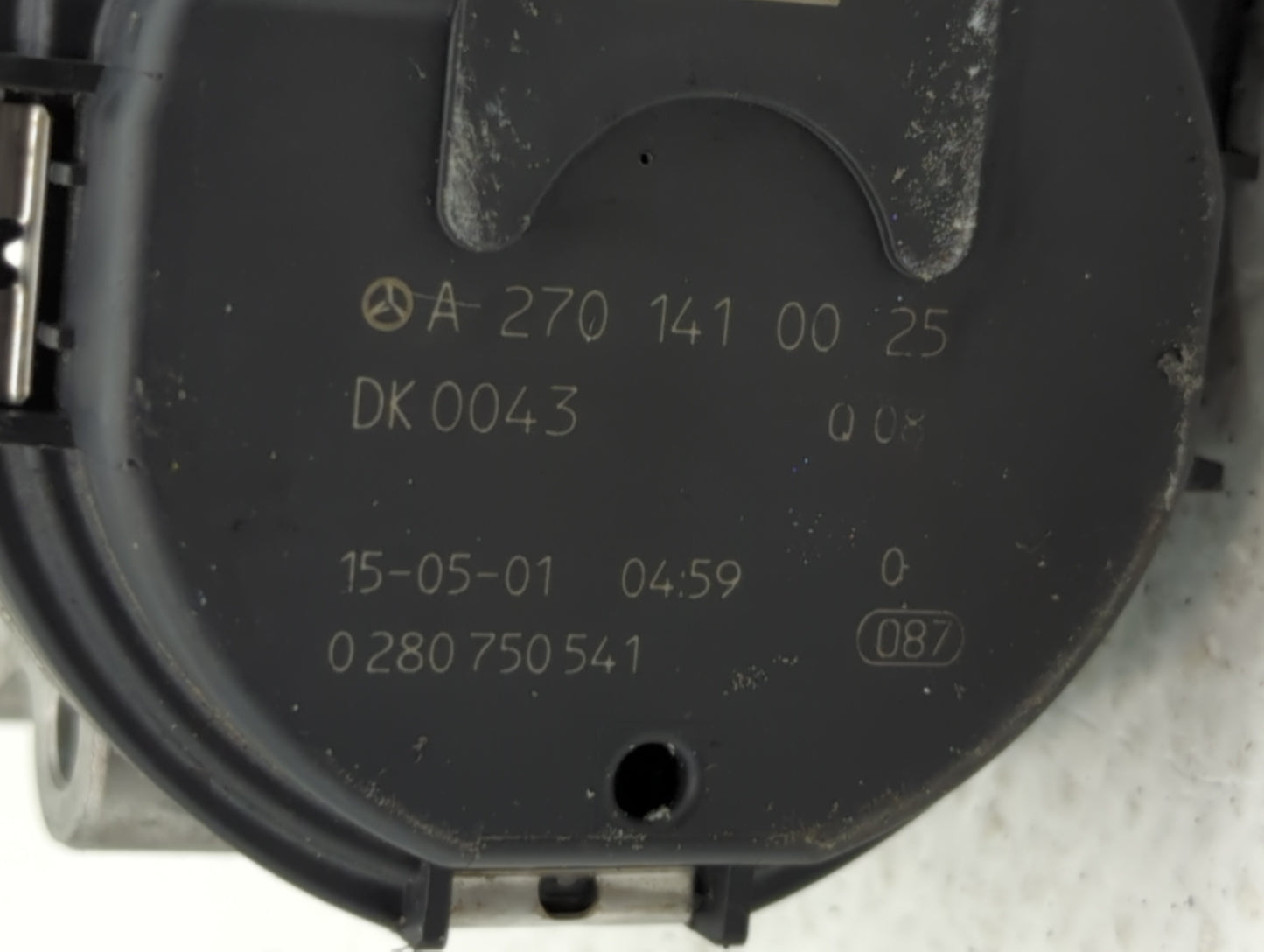 2015-2018 Mercedes-Benz C300 Throttle Body P/N:A 270 141 00 25 2701410025 Fits Fits 2013 2014 2015 2016 2017 2018 2019 2020