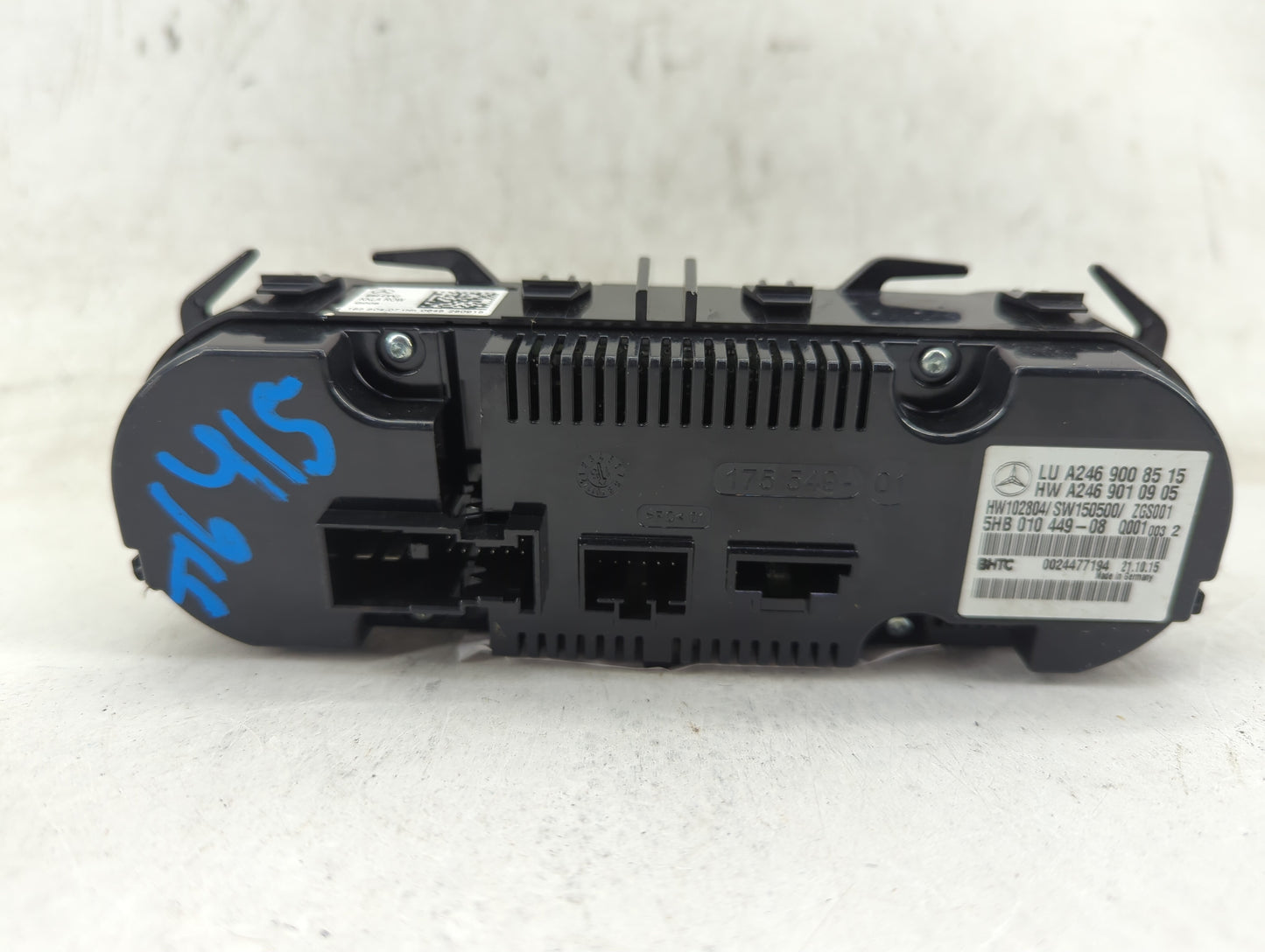 2014-2019 Mercedes-Benz Cla250 Climate Control Module Temperature AC/Heater Replacement P/N:A2469008515 A2469010905 Fits OEM