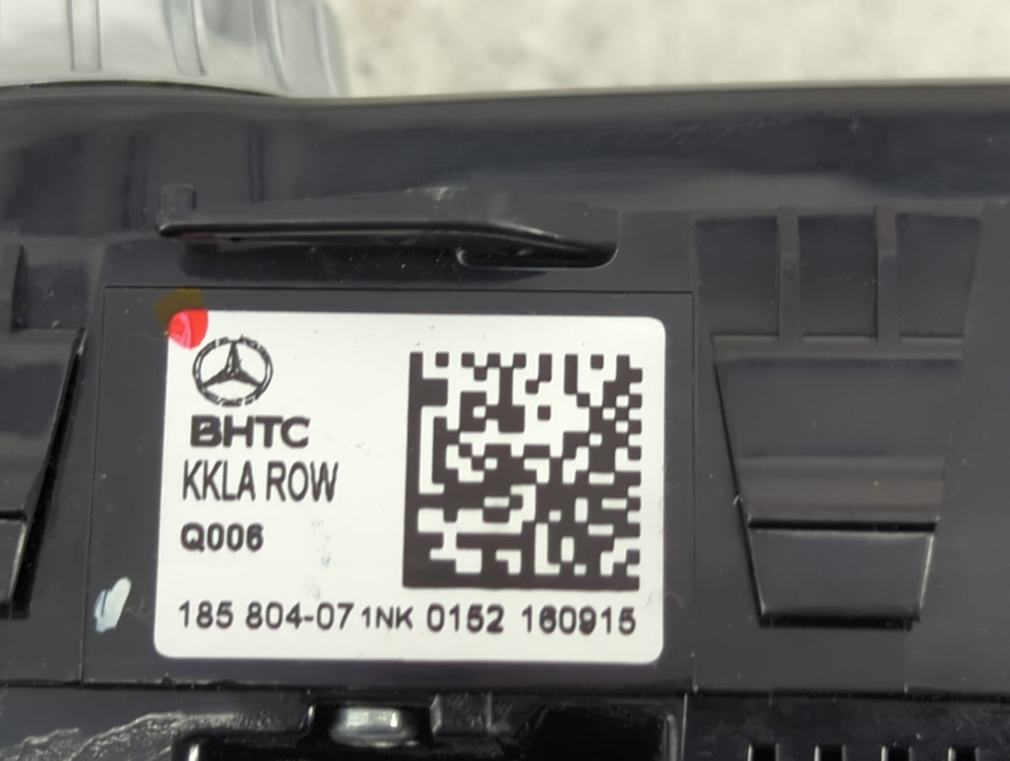 2014-2019 Mercedes-Benz Cla250 Climate Control Module Temperature AC/Heater Replacement P/N:1858040711NK A0022444279 Fits OE